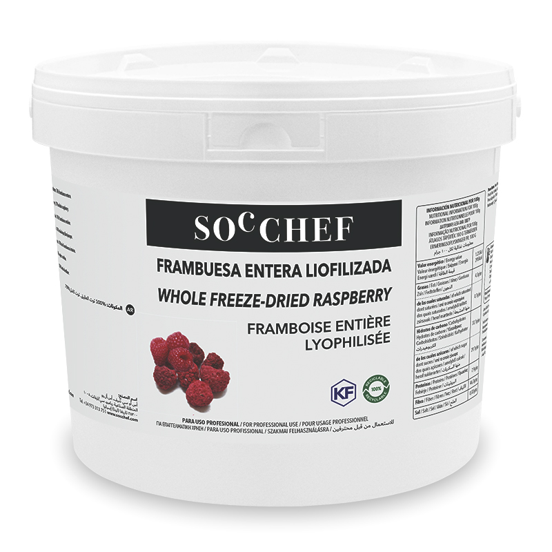 FRAMBUESA ENTERA LIOFILIZADA 400g